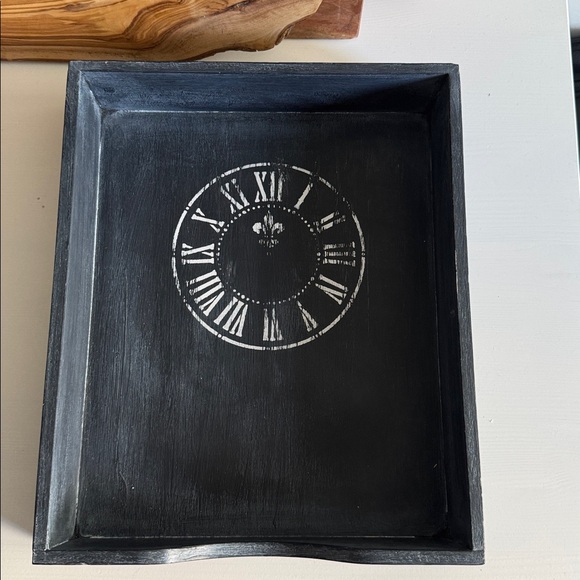 Vintage Office Inbox Documents Tray Dovetailed Corners - Picture 3 of 8